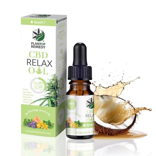 Plant Of Remedy | Aceite CBD Hyper Relax Strong Fórmula | 25% CBD+5% CBG | 0% THC | CBD oil Forte | Aceite de CBD 100% Orgánico y Natural 10ml | 200 Gotas CBD | Fórmula Mejorada CBD aceite Premium Plant Of Remedy | Aceite CBD Hyper Relax Strong Fórmula | 25% CBD+5% CBG | 0% THC | CBD oil Forte | Aceite de CBD 100% Orgánico y Natural 10ml | 200 Gotas CBD | Fórmula Mejorada CBD aceite Premium