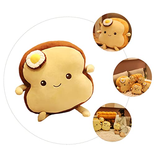 BRIGHTFUFU Pão Recheado Brinquedos Infantis Almofada De Brinde Brinquedos Macios Almofadas De Sofá T