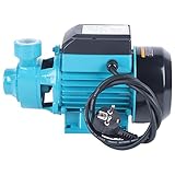 Wasserpumpe 220V Gartenpumpe 370 W Brunnenpumpe 10 Bar Elektrische Pumpe 2 m³/h Max. Durchfluss Tiefbrunnenpumpe 2850 Rpm Regenfasspumpe, für Täglicher Wasserabgabe, andere Wasserbedürfnisse