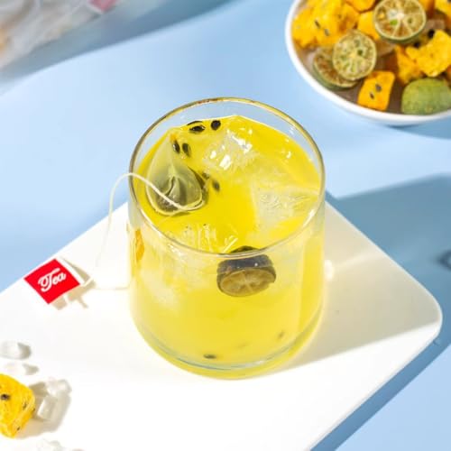 image for LVSEFOD Premium Kumquat Lemon Passion Fruit Tea, 7.05 oz (5 g x40 pack