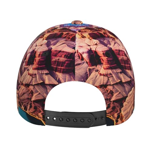 Casquette baseball raton laveur avec trou queue de cheval ajustable - 6