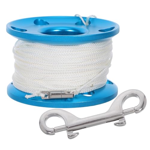Bobine de plongée en alliage d'aluminium SECFOU de 50m avec marqueur - 2
