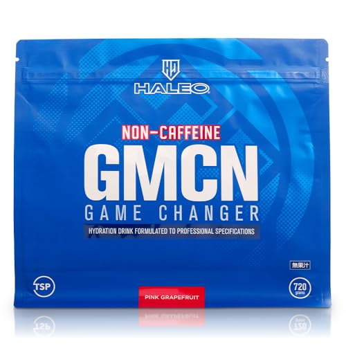 HALEO スポーツドリンク 粉末 GAME CHANGER(ゲームチェンジャー) ノンカフェイン マルトデキストリン チロシン 厳選10種成分 電解質 水分補給 グレープフルーツ風味
