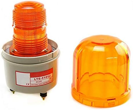 Miniatura 8 de Luz LED intermitente magnética de emergencia, estroboscópica de advertencia con impermeable, alarma, giratoria para barco, trabajo, máquina