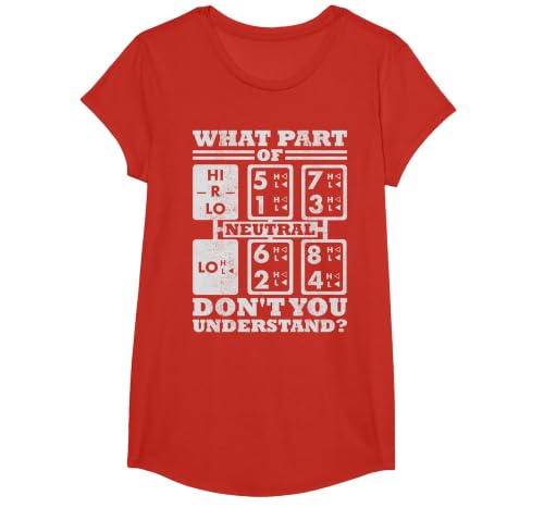 What Part of Truck Equipment do You not Understand the Trucker Driver T-Shirt, Girls, Red, Small