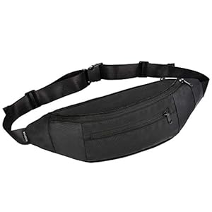 MOOPHER Sac Banane Femme Homme Sacs Bananes de randonnée Sac de Taille Imperméable Poche de Hanche pour Randonnée Voyage SPO rts de Plein air Camping Escalade Promener Le Chien Le Jogging