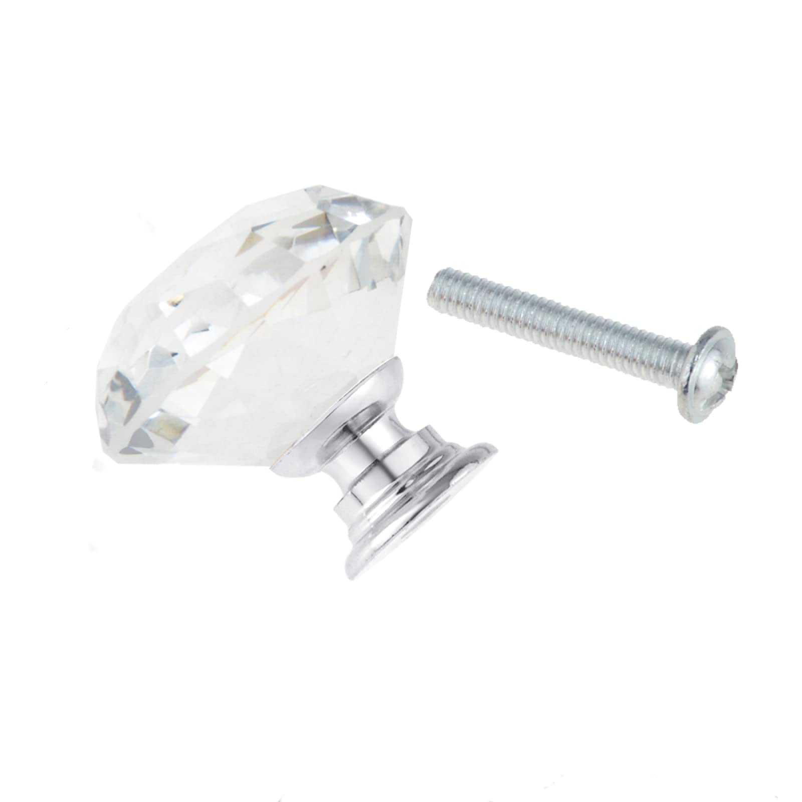 Bszcxbvmp Onecolor Crystal Drawers Knobsb, Crystal Drawer Knobs And Handles Multicolor 5/10 Pcs 30Mm(,10Pcs)