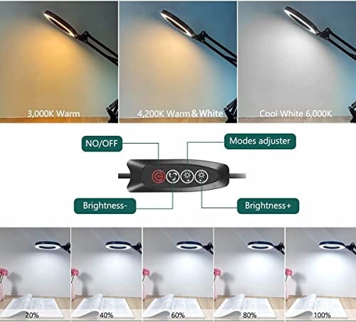 Mejores review On-line Lampara de escritorio con lupa - los más vendidos. 23 Imagen adicional