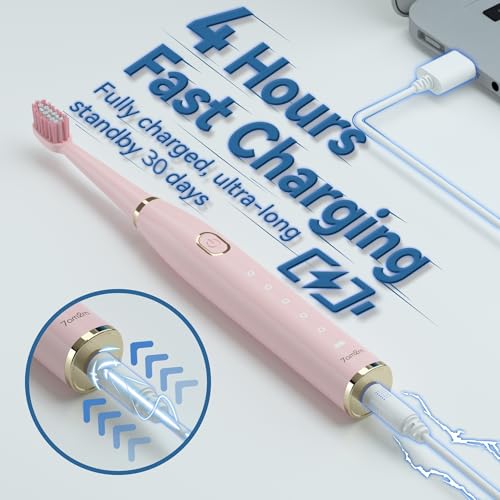7AM2M Sonic Electric Toothbrush US-AM106-Pink(New) の商品画像 3