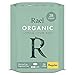 Rael 100% bawełna organiczna menstruacyjne regularne podkładki - ultra cienkie naturalne serwetki higieniczne ze skrzydłami (2 sztuki 14 poduszek)