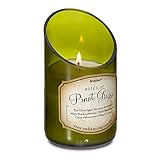 DecoGlow CDL5472 Candle, Wine Bottle Pinot Grigio