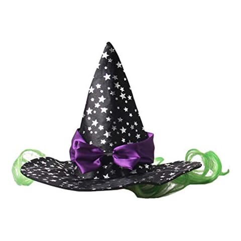 Amosfun Sombrero de Halloween para mascota perro gato Cover