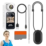 Mini-Daumenkörperkamera, Audio-Videoaufnahme-Camcorder, Freisprech-Sport-Videogerät, Reiseaufzeichnung, Fahrrad-Familien-Speicheraufnahme, tragbare für Aktivitäten im Freien und im