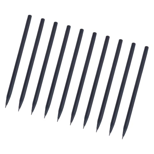 Queste matite in legno combinano la struttura in legno naturale con una forma cilindrica ergonomica per la scrittura, contrassegnate con audaci indicatori di durezza 2 B per confusione del giorno dell'esame