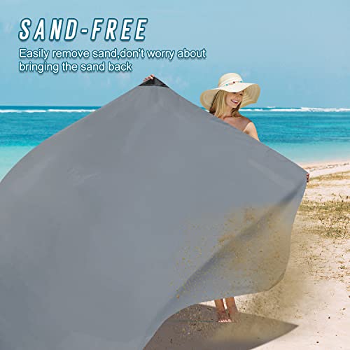 Odoland Beach Blanket, Sand Proof Waterproof Picnic Blanket for 2-4 People by Odoland - Used condition - Image 4