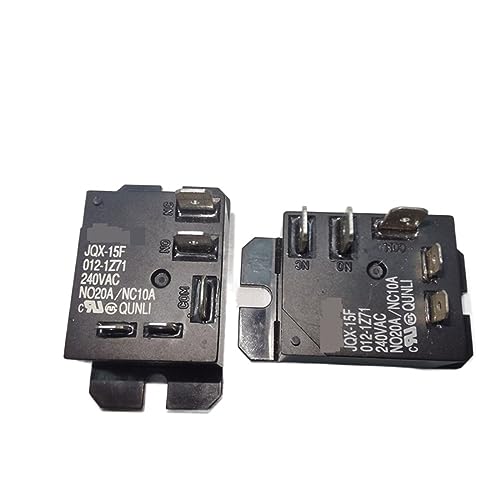 Relais électromagnétique JQX-15F composant de commutation CC 5 broches 12V