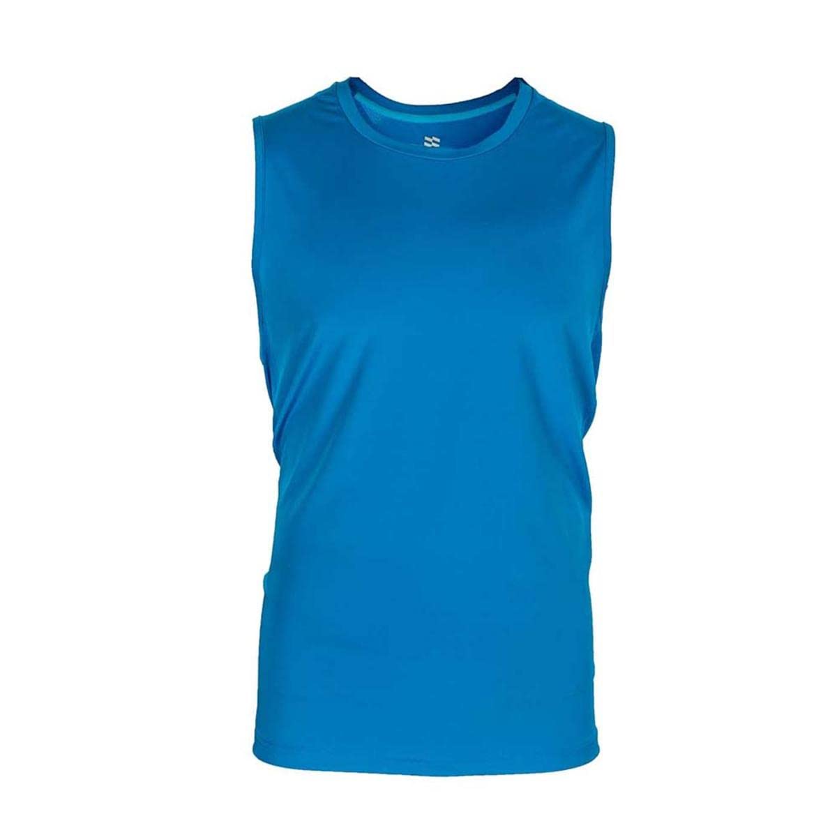 FieldsheerMen's Cooling Tank, Sleeveless Workout Shirt, Drirelease Tank Top, Blue, Medium