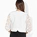 KRISP 9330-CRM-LXL, Bolero Mujer Fiesta Manga Tallas Grandes Torera Boda, Crema (9330),...