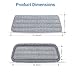 Bluearks 6Pcs Microfiber Mop Replacement Pads,Compatible with Wet/Dry Mop Floor Cleaning Pad Fit All Spray Mops,14.9 * 4.7’’ Size Spray Mop Pads Refills