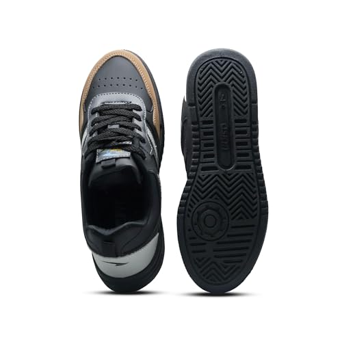 Image of ASIAN Men CRUZER-01 Stylish Casual Mid Top Sneakers and Trendy Shoes with Laces for Men & Boys | Perfect for Wearing to Outings, and Comfortable All-Day Use, Stylish and Durable