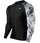 Amazon.com: HUGE SPORTS Men's Long Sleeve Rash Guard UPF 50+