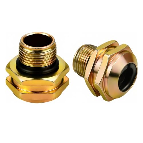 800-617 Transmission Cooler Oil Tube Connector Fits for Ford F-250 F-350 F-450 F-550 Super Duty V8 V10 2005-2007 (Thread 11/16-20UNF)