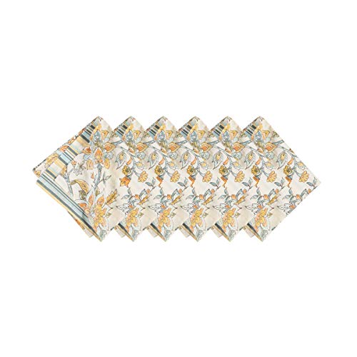 Set de 6 servilletas C&F Home 20 x 20 pulgadas crema miniatura 4