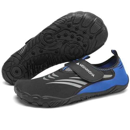 Image of Mishansha Womens Mens Water Swim Shoes Wide Toe Box Barefoot Shoes US Size 5.5-13.5 Women / 3-11.5 Men