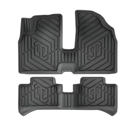 Tapis de sol Leapmotor T03 sur mesure 3 pièces LHD 2024-présent avec doublure coffre
