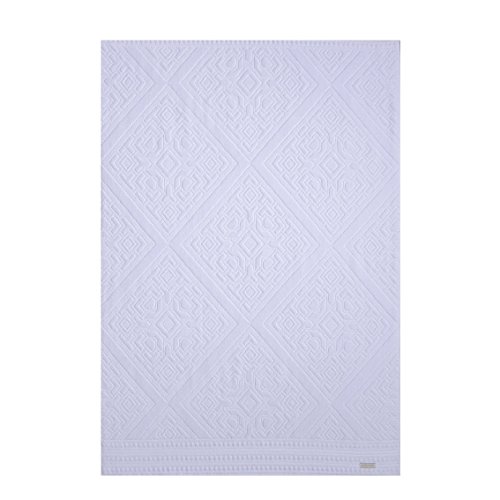Jogo de Toalhas, Buddemeyer, Concórdia, 5 peças, Branco (2 tamanho gigante 100x150 cm, 2 rosto 48x90