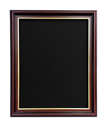 AP-3320 Mahogany Photo Frame with Black Backing Board A3 โ image 1