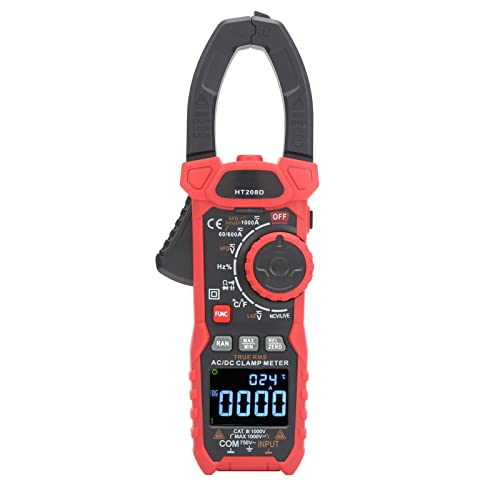 Image of HT208D Digital Clamp Meter Ac /DC Voltage Current Ncv Tester Multimeter 6000 Counts DC Current Clamp Meter