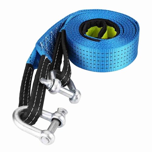 Câble de remorquage 8t pour dépannage en voyage et sorties tout-terrain
