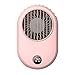 HuangjinyeTY Szyi Wiszący Mini Wentylator Zewnętrzny Przenośny Pulpit Mały Wentylator Chłodnica Powietrza (Różowy)