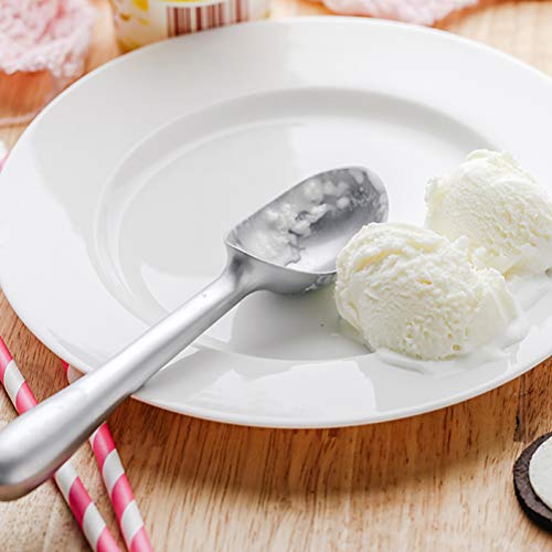 Colher de sorvete, 2 peças, colheres de sorvete, sobremesa, colher de escavar, colher de escavar, ta