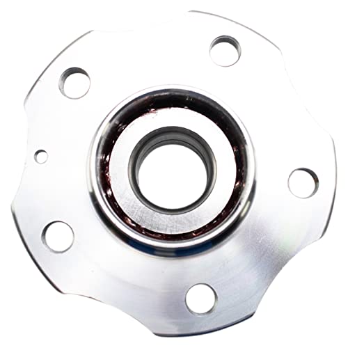 Image of TRQ Rear Left and Right Wheel Bearing and Hub Assembly Set 2 Piece Compatible with 09-20 Audi A4 09-18 Quattro 10-14 A5 32mm Bearing Models