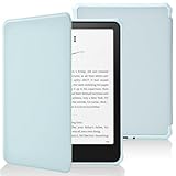 aMZCaSE Case for Kindle Paperwhite 7 inch (12th Genalation 2024 Release) & Kindle Colorsoft Signature Edition, All New Slim Durable PU Case with Smart Sleep/Wake for Kindle Paperwhite 2024, Sky Blue