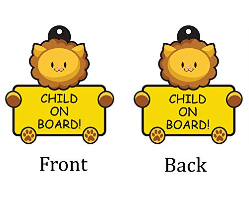 Image of Billy Bum Baby On Board (Lion)