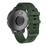 OVERSTEP Vicoactive 3 Watch Band, 20mm Soft Silicone Bands for Garmin Vivoactive 3/Forerunner...