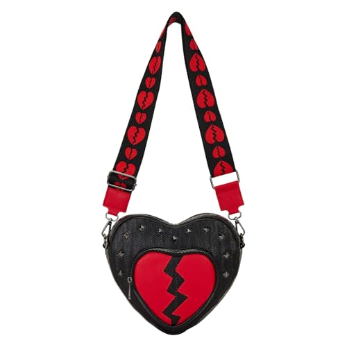Loungefly Broken Heart Crossbody Bag