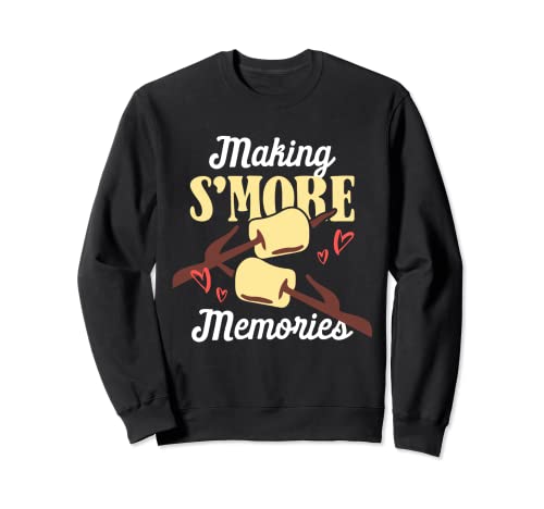 S'mores Tee Funny Family - Camisa de camping con recuerdos Sudadera