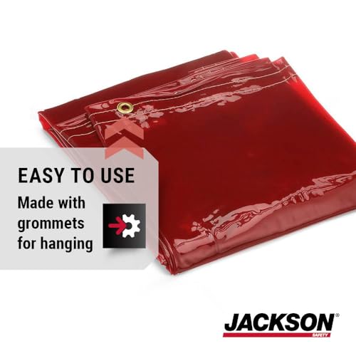 Jackson Orange 6x6ft Curtain