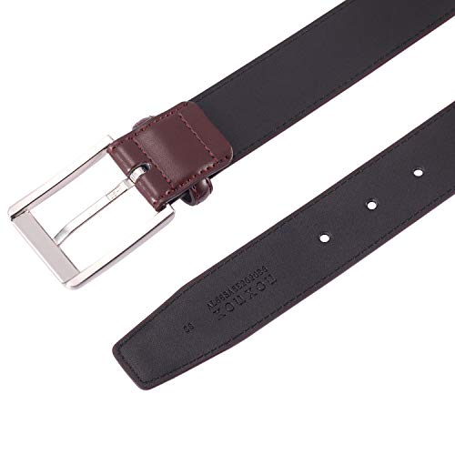 Image of XOUXOU Men's Casual Leather Jeans Belts Classic Work Business Dress Belt with Prong Buckle for Men