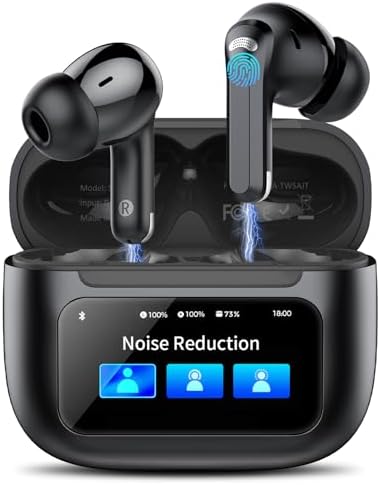 2026 Wireless Earbuds, Bluetooth 5.4 Ear Buds with ANC/ENC Noise ...