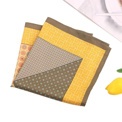Serviette de poche en polyester pour costume de cérémonie et pochette de robe de soirée