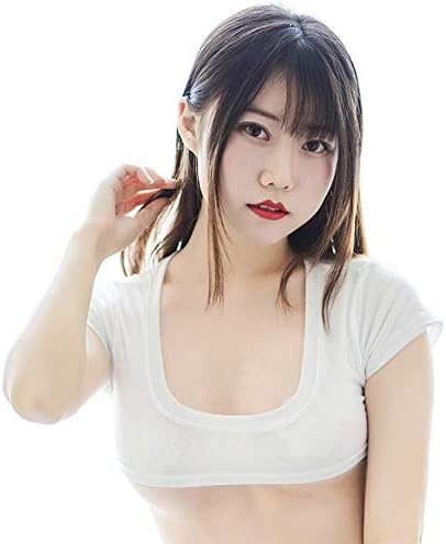 SINMIUANIME Ropa interior de mujer Crop Top Lencería Camisa Lolit...