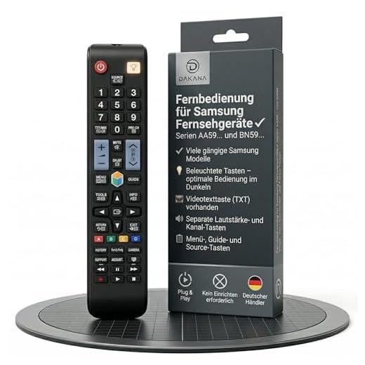 Universell fjärrkontroll för Samsung TV