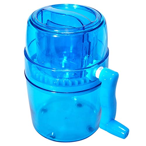 Freistehende kommerzielle Eismaschine Tragbarer Handkurbel-manueller Eiscrusher-Rasierer Kids Shredding Snow Cone Maker Machine Kitchen