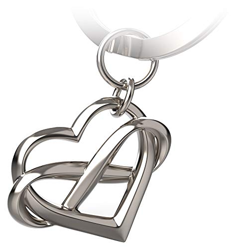Llavero con corazón de FABACH con el símbolo del infinito "Infini...