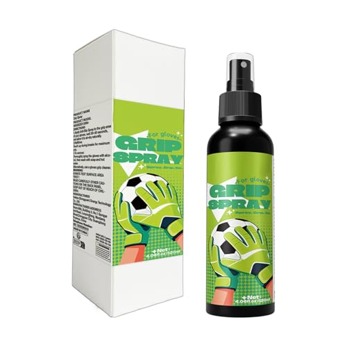 Whnbuij Spray para agarre de fútbol - Guantes de portero adhesivos de 120 ml, 3,9 x 3,9 x 16,2 cm, antideslizantes, para entrenamiento de fútbol
